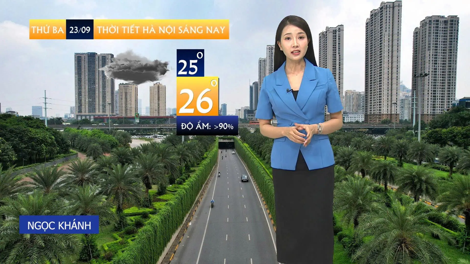 Dự báo thời tiết sáng | 23/09/2025